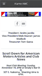 Mobile Screenshot of alamoamc.com